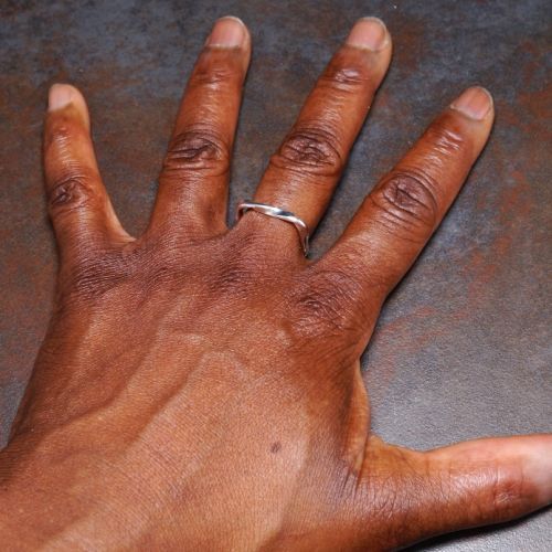 What your rings on your your fingers say about you, wearing a ring on your left hand middle finger means that you are engaged.